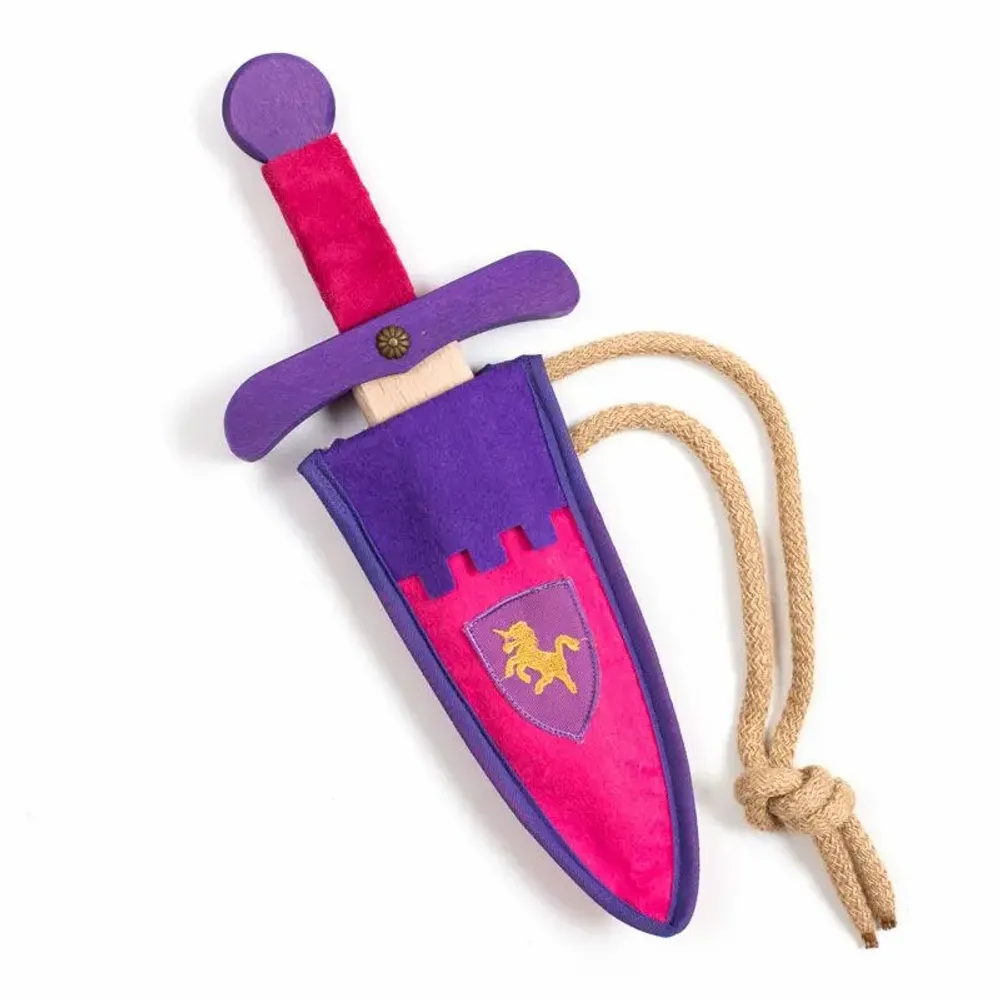 Toys - DAGGER KAMELOT S + PINK POUCH - KALID MEDIEVAL