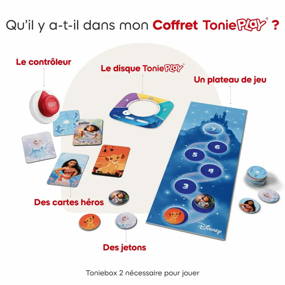 Toys - Tonieplay box set - Disney - The big Disney quiz - TONIES® FRANCE
