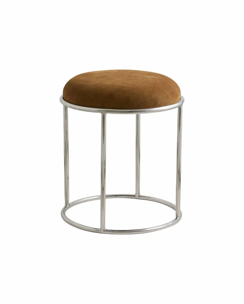 Tabourets - Tabouret KOMATI - ivoire + marron - NORDAL