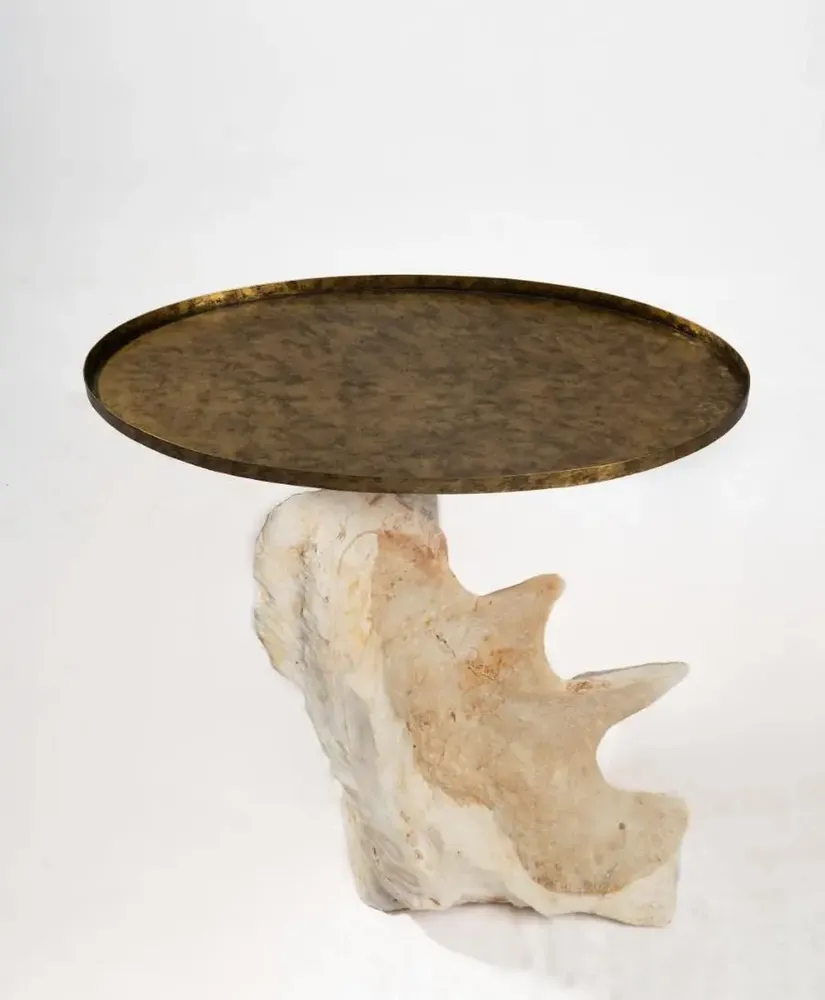 Autres tables - HIYAS SHELL SIDE TABLE - GENTEEL HOME