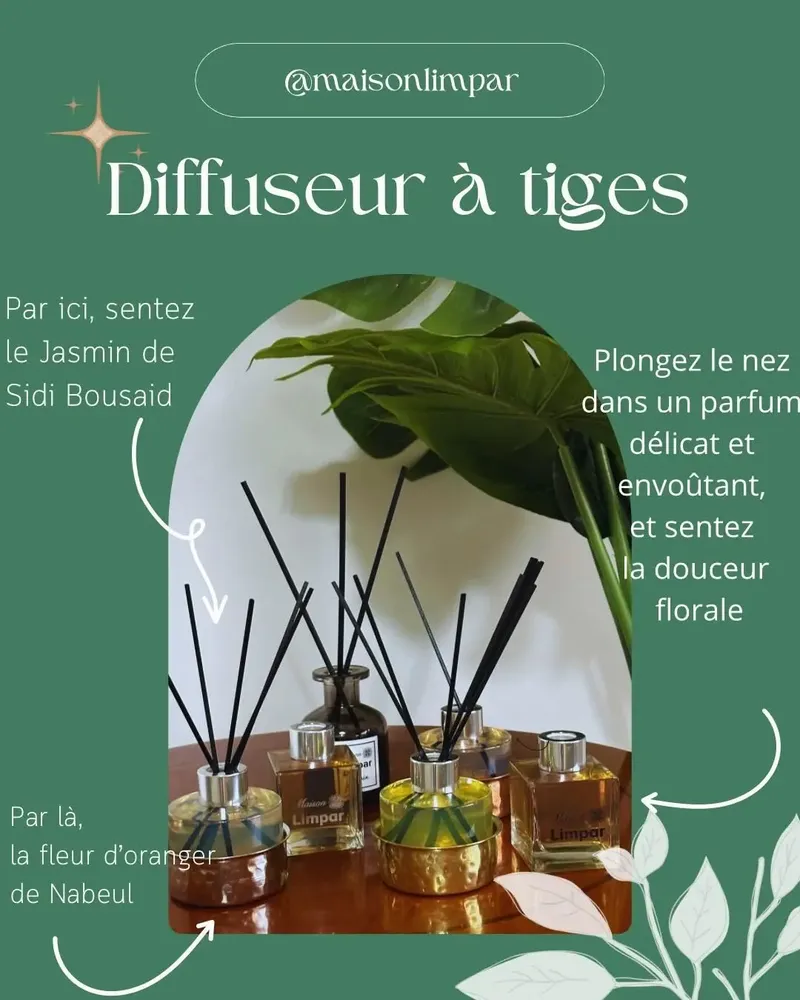 Scent diffusers - Maison Limpar - ARTISANAT DE TUNISIE