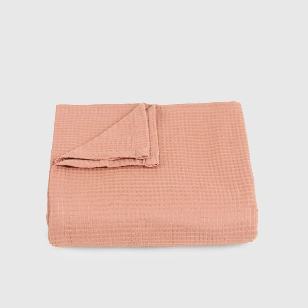 Throw blankets - Bedspread SIESTA 220X230cm, peach - DILIOS