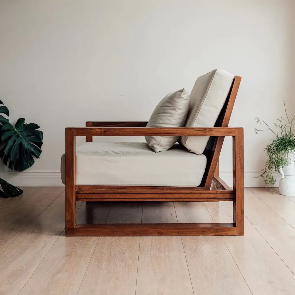 Fauteuils de jardin - WEDI - Fauteuil en Teck massif - YOALA