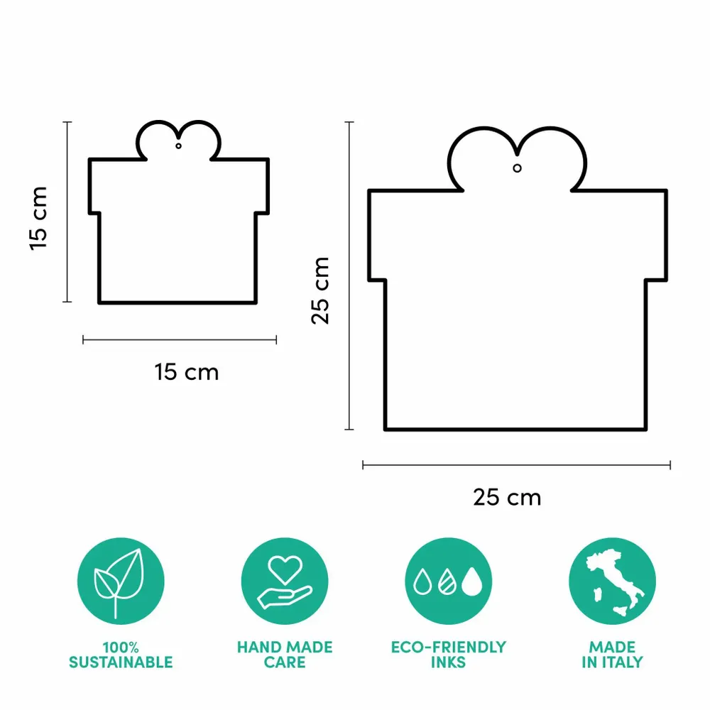 Other Christmas decorations - Christmas Cardboard Window Decorations - Gift Packs (Pack of 4) - RIPPOTAI