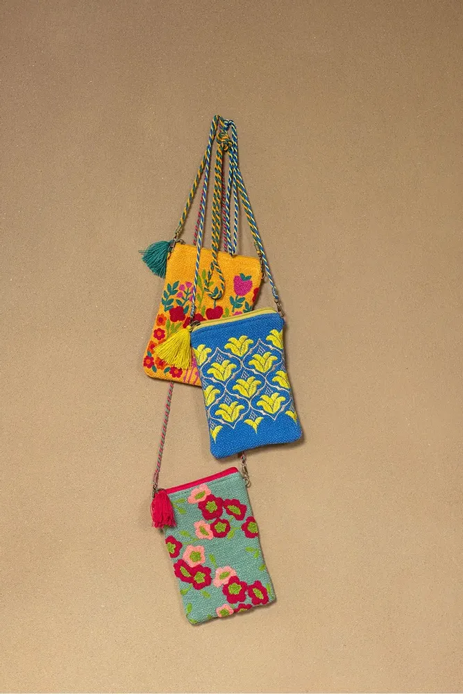 Bags and totes - Shoulder Bag FLOWERS & BLOSSOM - TRANQUILLO