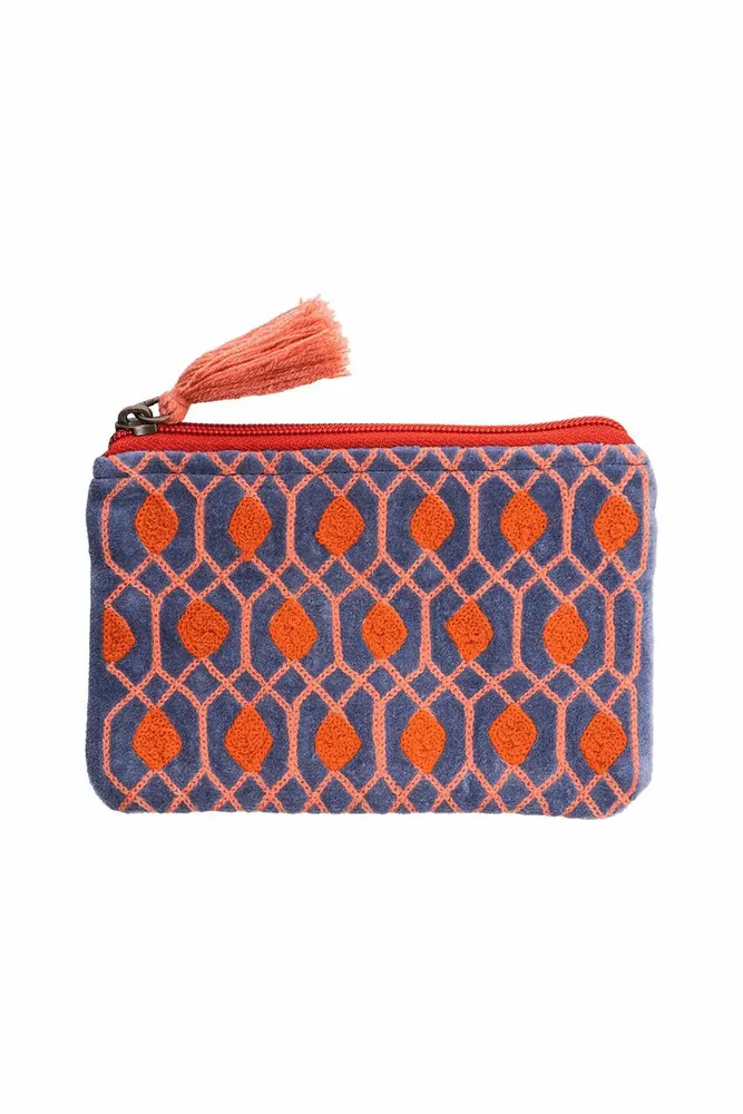 Bags and totes - Velvet Bag FLORAL - TRANQUILLO