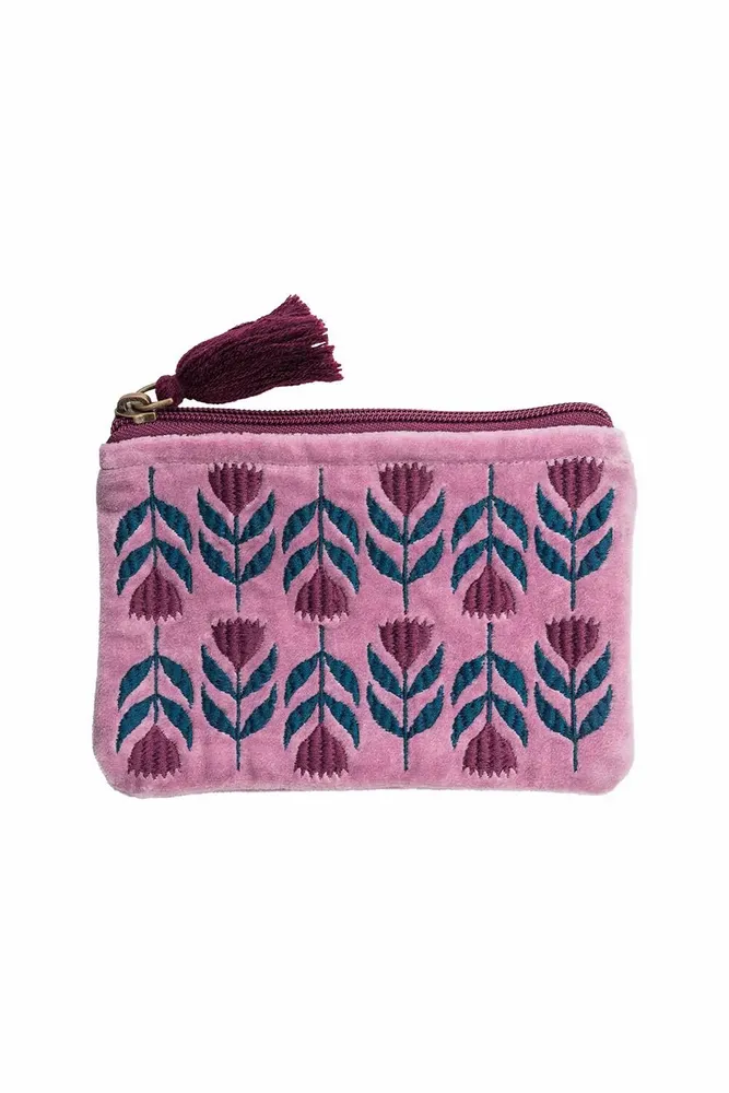 Bags and totes - Velvet Bag FLORAL - TRANQUILLO