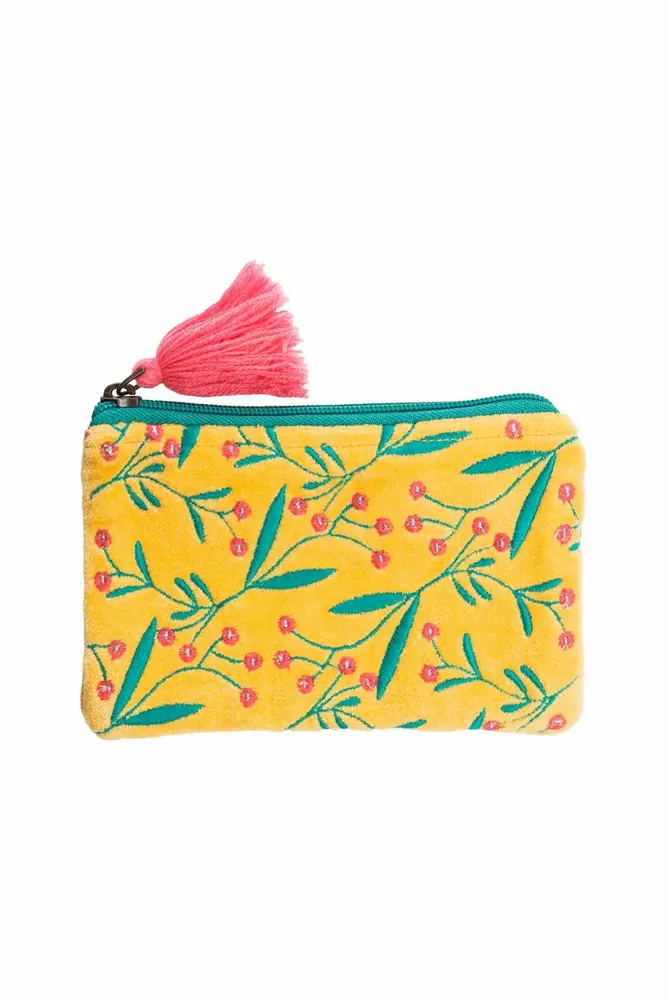 Bags and totes - Velvet Bag FLORAL - TRANQUILLO