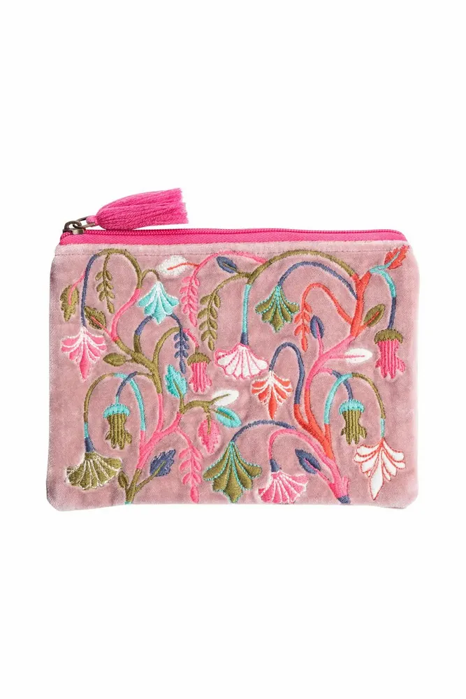 Bags and totes - Velvet Bag FLORAL - TRANQUILLO