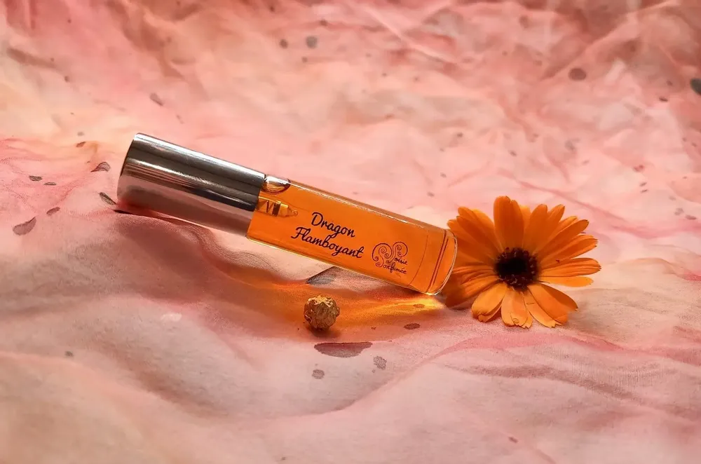 Parfums pour soi et eaux de toilette - Eau de parfum Dragon Flamboyant - Esprit du Feu - 10mL - POÉSIE PARFUMÉE