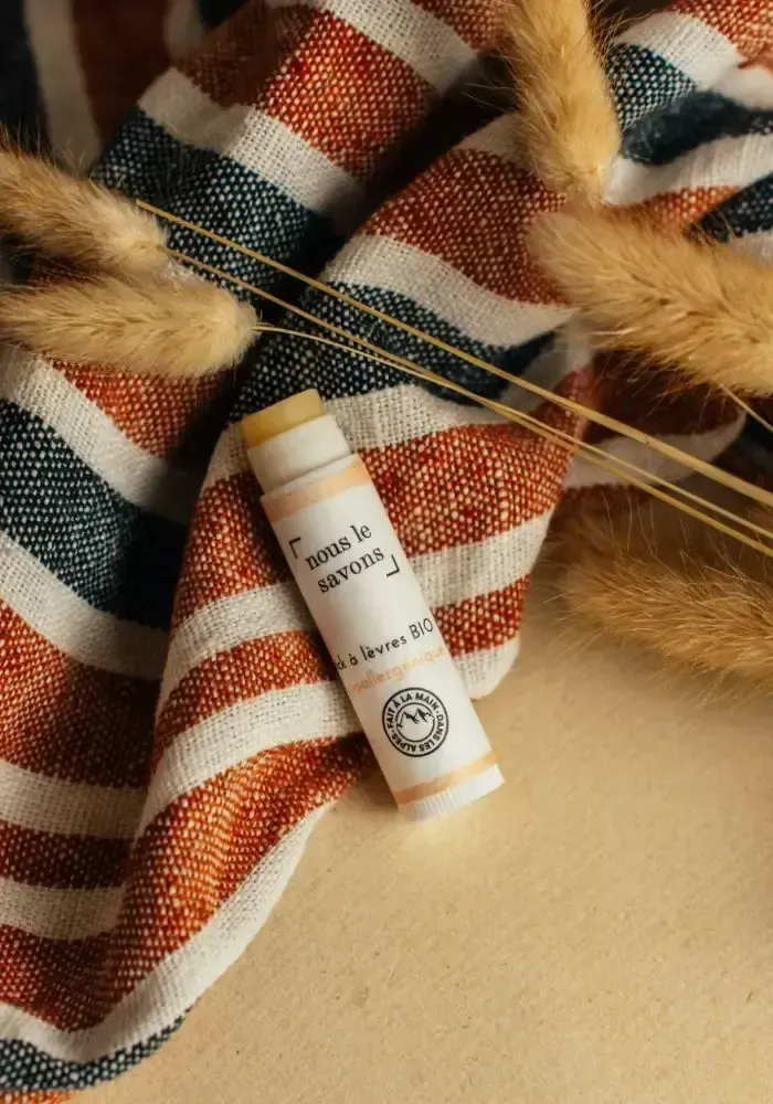 Cosmétiques - Stick à lèvres bio - Hypoallergénique - NOUS LE SAVONS