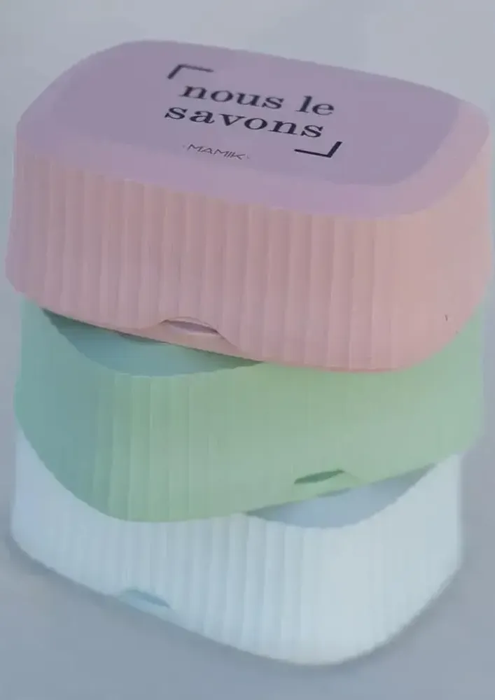 Cosmétiques - Boîte à savon recyclée 2 en 1 - NOUS LE SAVONS