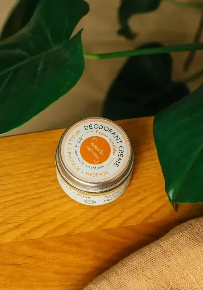 Cosmétiques - Déodorant naturel Peaux sensibles - NOUS LE SAVONS