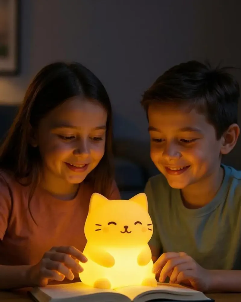 Luminaires pour enfant - Live SoGOOD Veilleuse de nuit en Silicone - TOM - TOSSIT