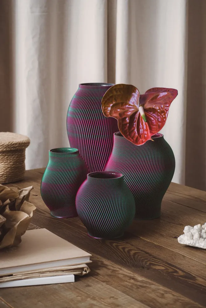 Vases - Vase Boyk 14 Blend - Watermelon - SHEYN