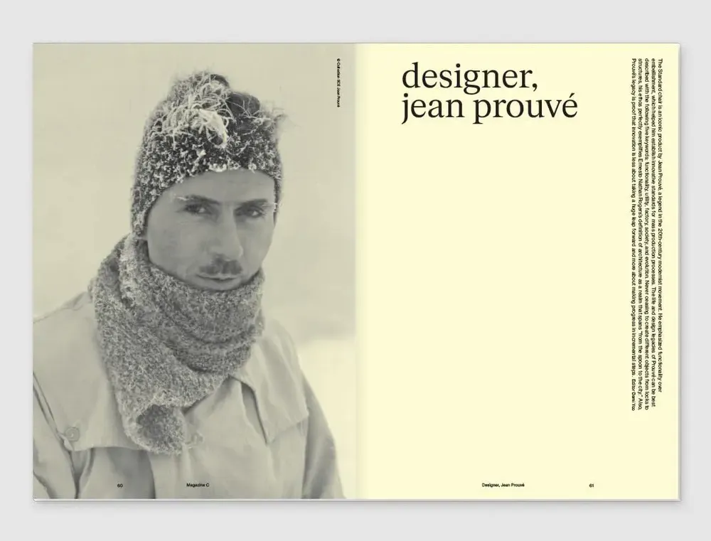 Objets de décoration - Chaise standard du magazine C numéro 01 - NEW MAGS