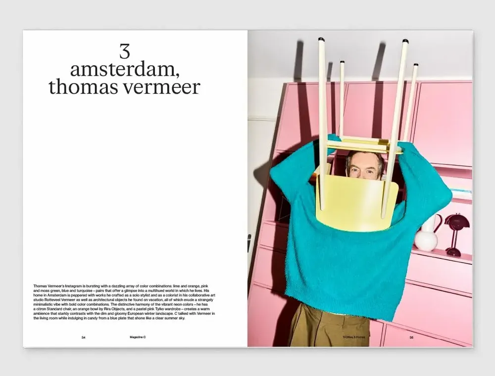Objets de décoration - Chaise standard du magazine C numéro 01 - NEW MAGS