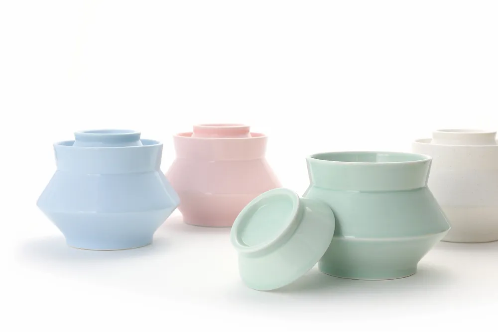Bols - [NANAL] NANAL POT Series, porcelaine blanche - NANAL
