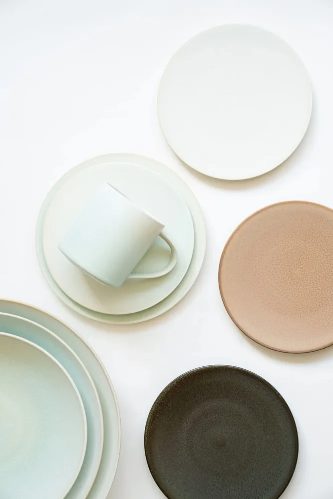 Everyday plates - [SOILBAKER] SUM Collection — White Porcelain - K-CERAMIC