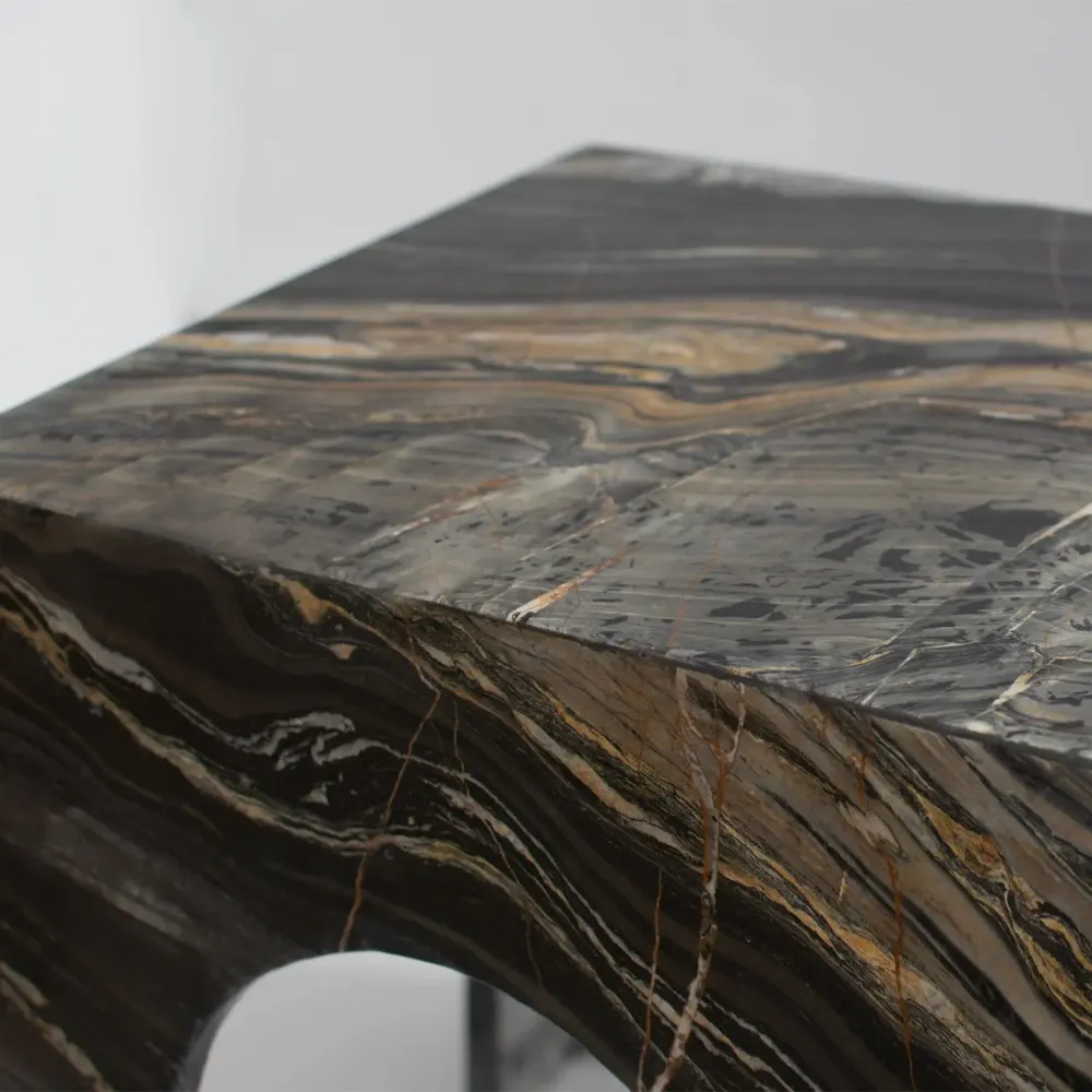 Tables basses - PICASSO MARBLE ARCH SIDE TABLE - KIWANO CONCEPT