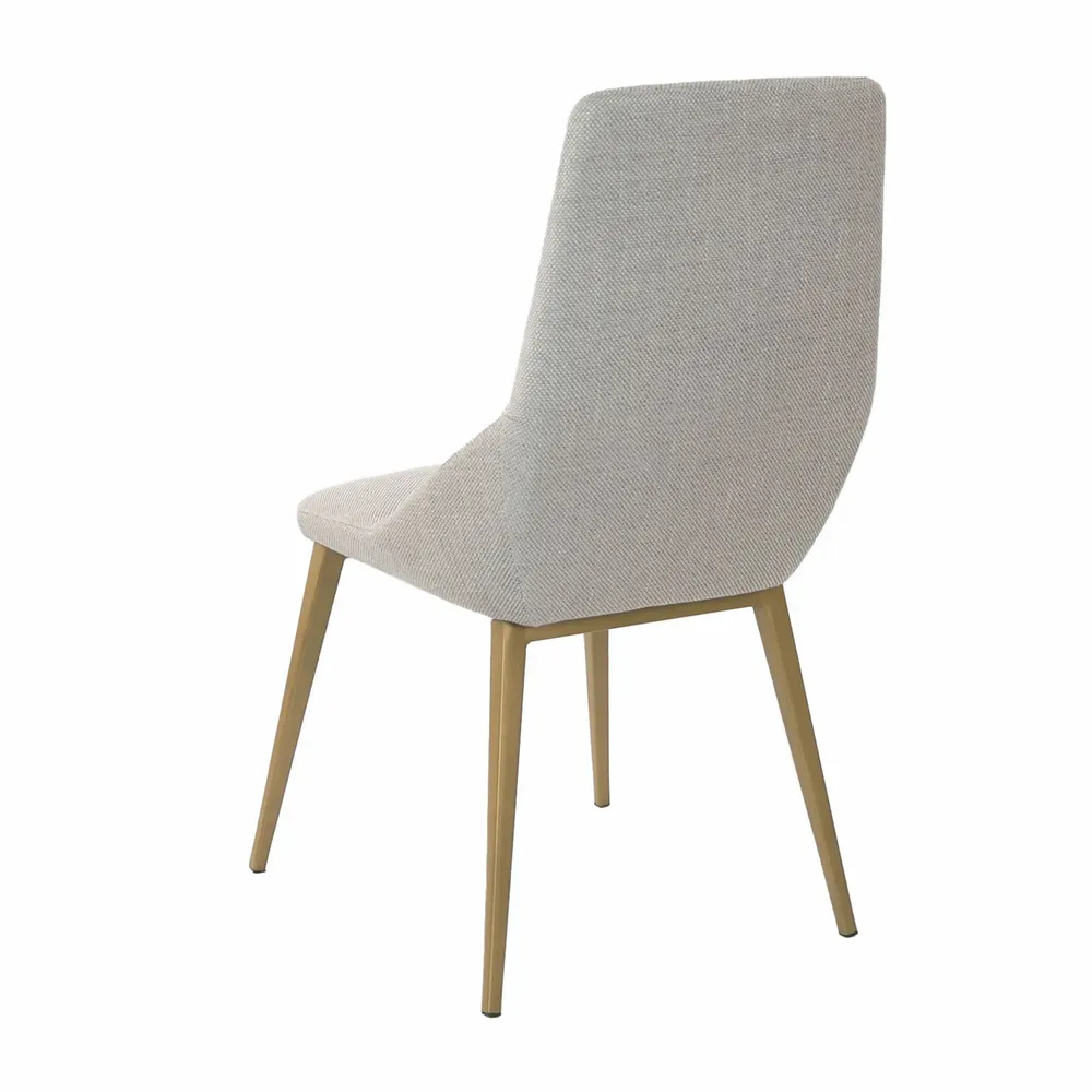 Chairs - Light grey fabric chair - ANGEL CERDÁ