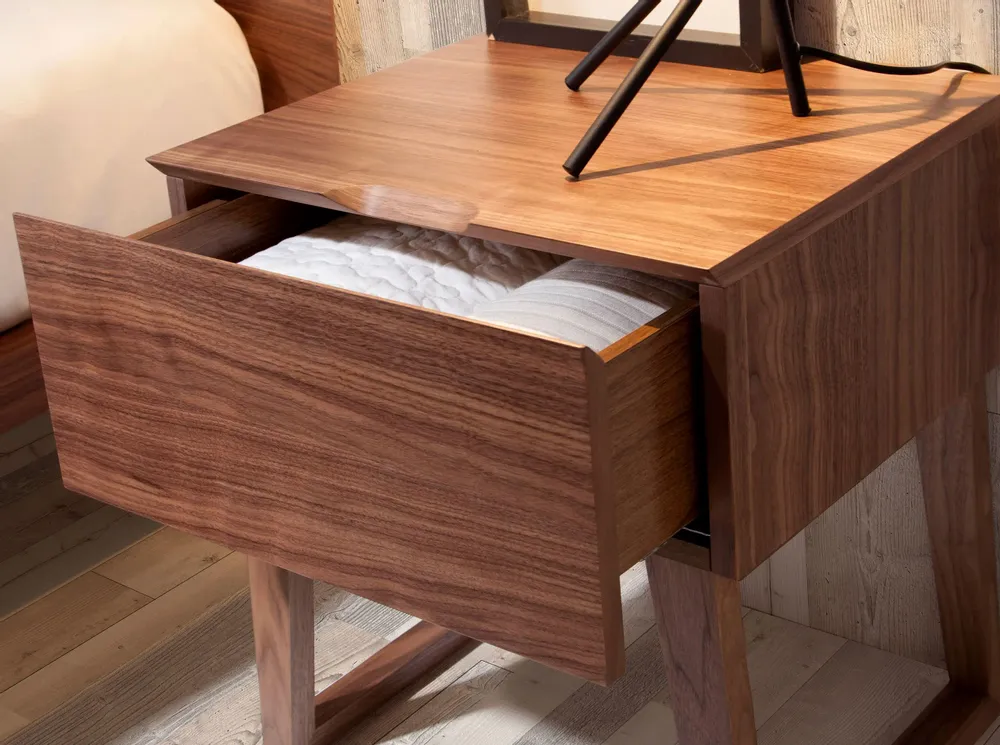 Night tables - Walnut nightstand - ANGEL CERDÁ