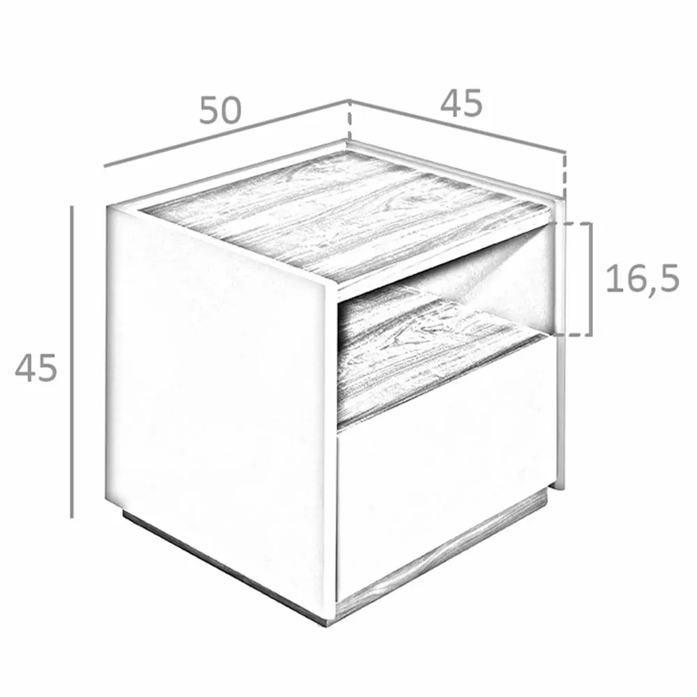 Night tables - Walnut nightstand - ANGEL CERDÁ
