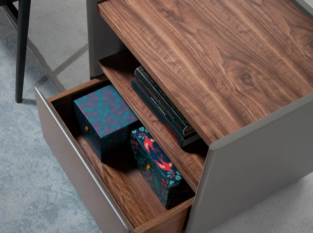 Night tables - Walnut nightstand - ANGEL CERDÁ