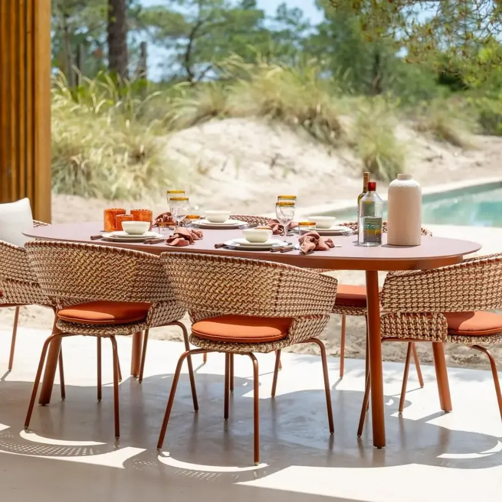 Tables de jardin - Phil Dining Table - JATI KEBON