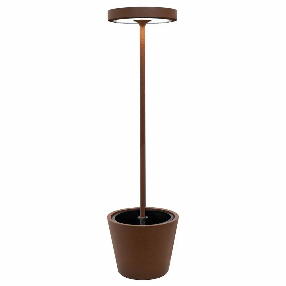 Lampadaires extérieurs - Poldina Reverso Solar L RF - ZAFFERANO