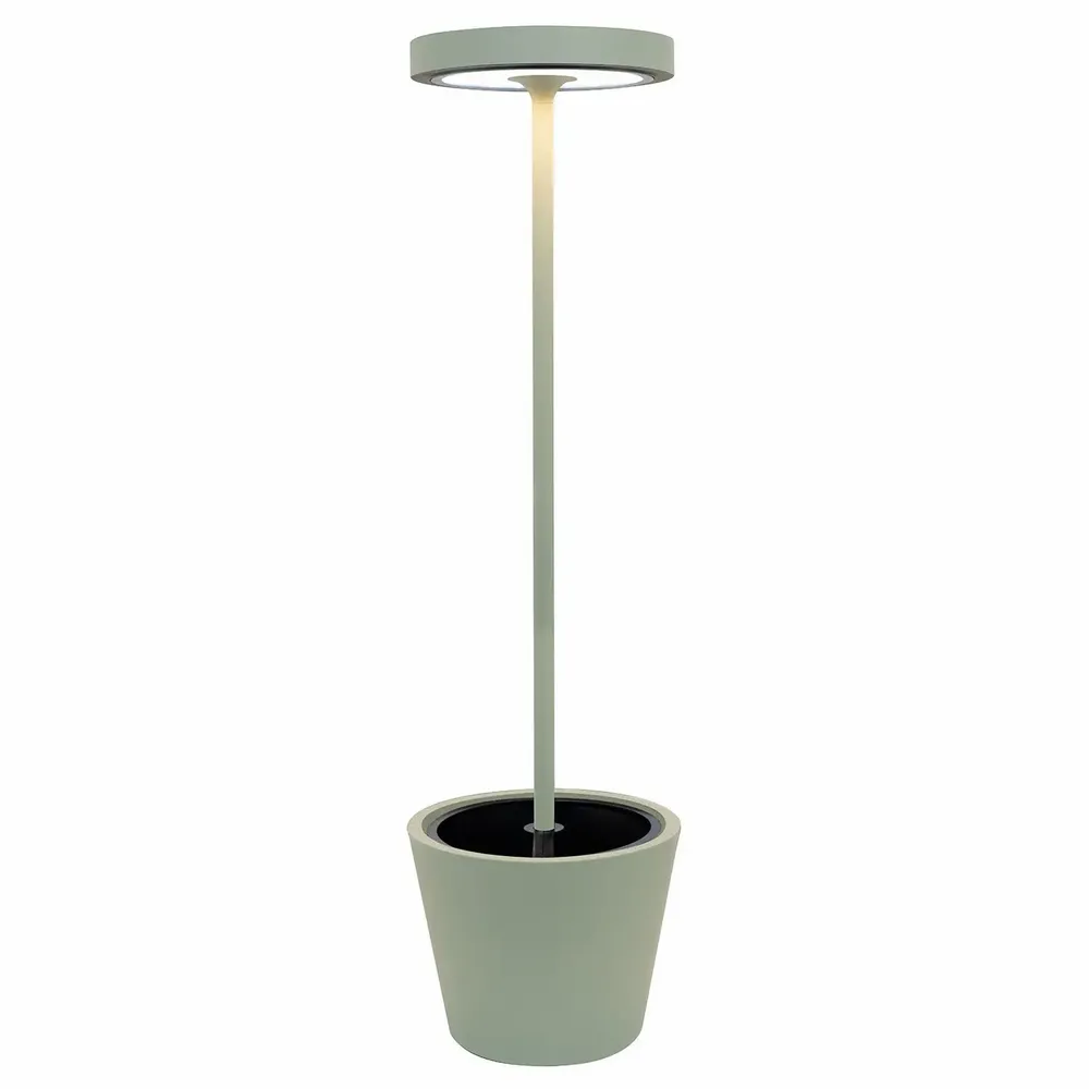 Lampadaires extérieurs - Poldina Reverso Solar L RF - ZAFFERANO