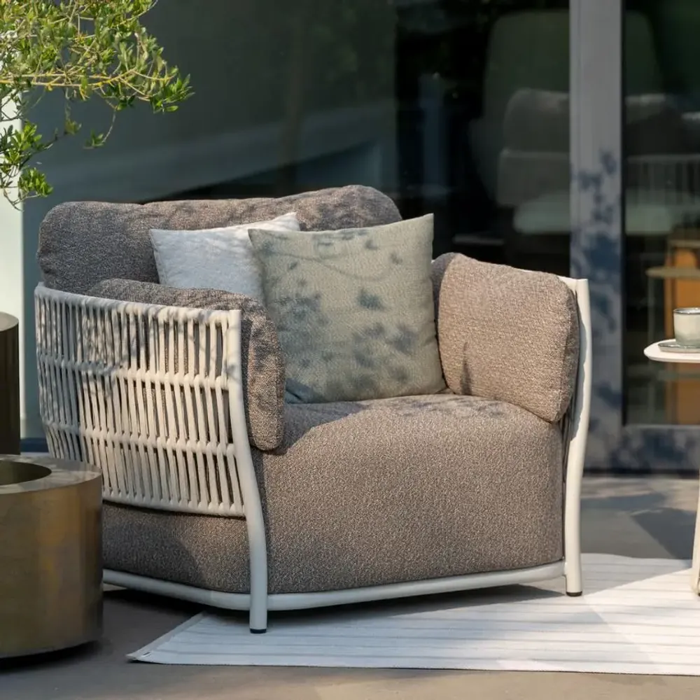 Lawn sofas - Cala Sofa 1Seat - JATI KEBON