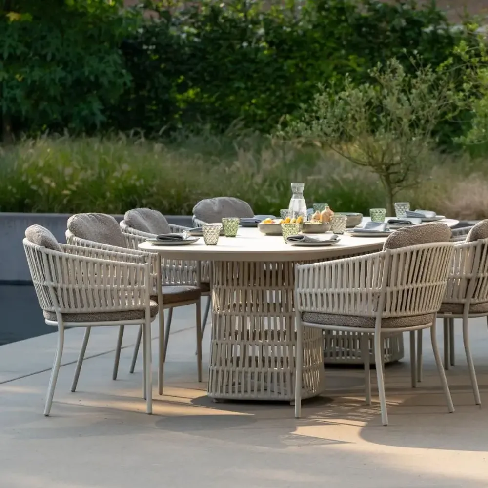 Tables de jardin - Cala Dining table - JATI KEBON