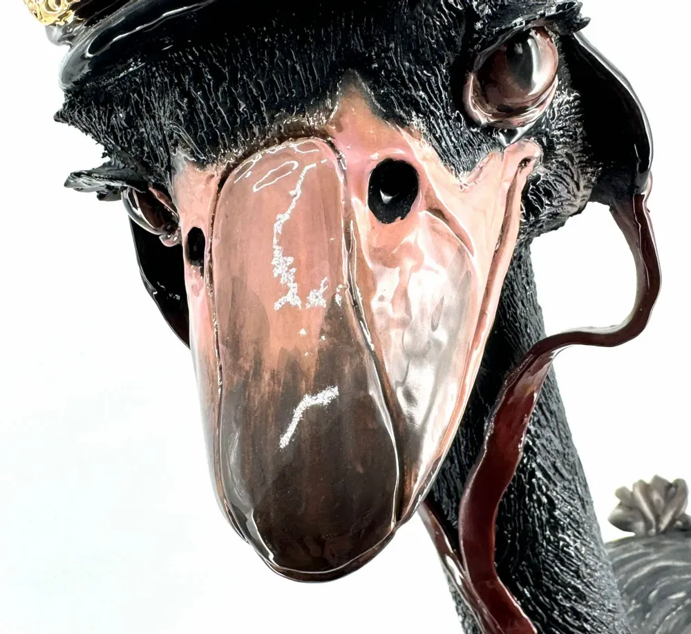 Sculptures, statuettes and miniatures - OSTRICH - MOSCHE BIANCHE