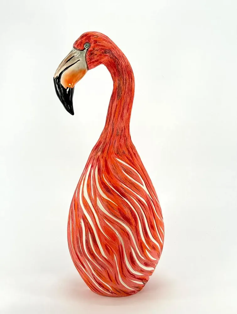 Sculptures, statuettes and miniatures - FLAMINGO - MOSCHE BIANCHE