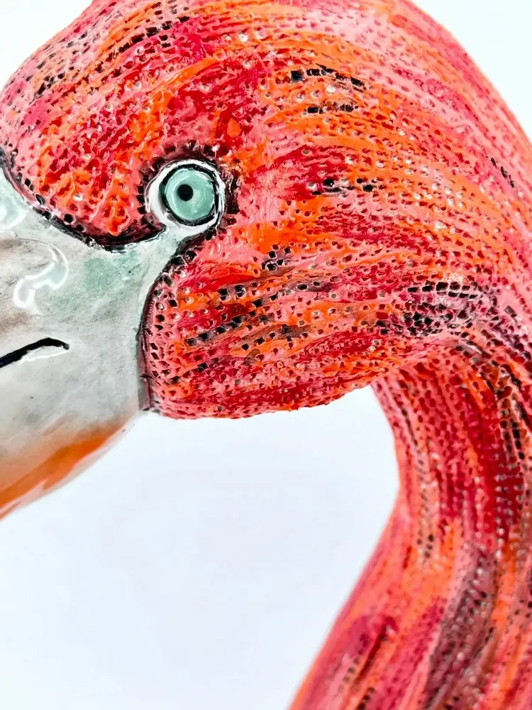 Sculptures, statuettes and miniatures - FLAMINGO - MOSCHE BIANCHE