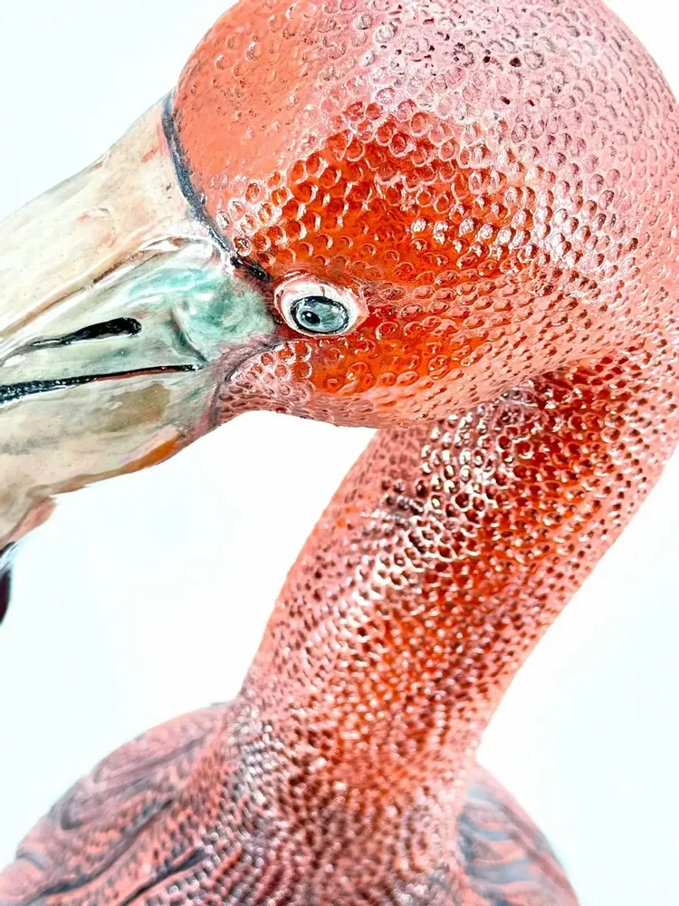 Sculptures, statuettes and miniatures - FLAMINGO - MOSCHE BIANCHE