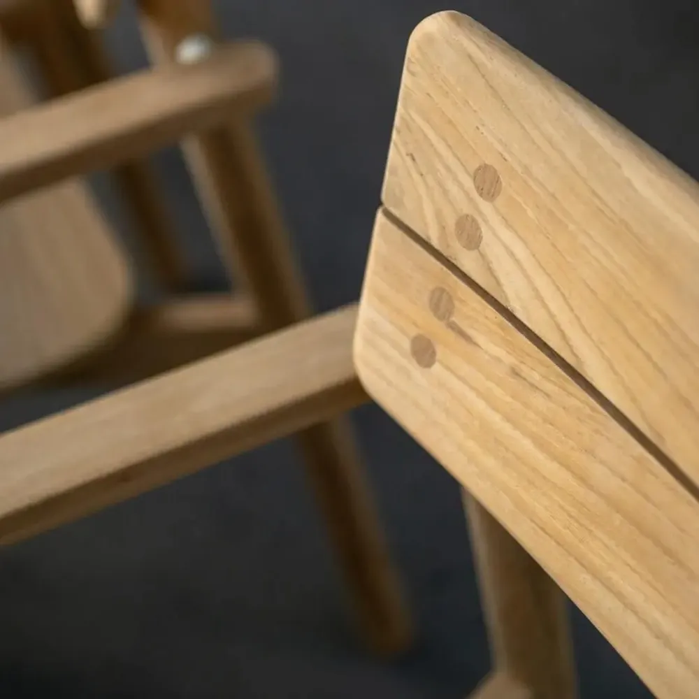 Chaises de jardin - Lynn teak Armchair - JATI KEBON