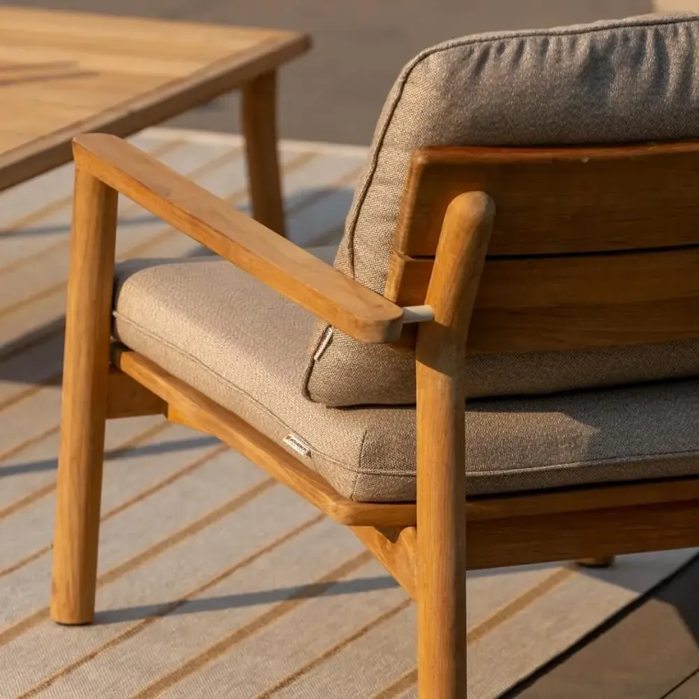Canapés de jardin - Lynn teak Sofa 1seat - JATI KEBON