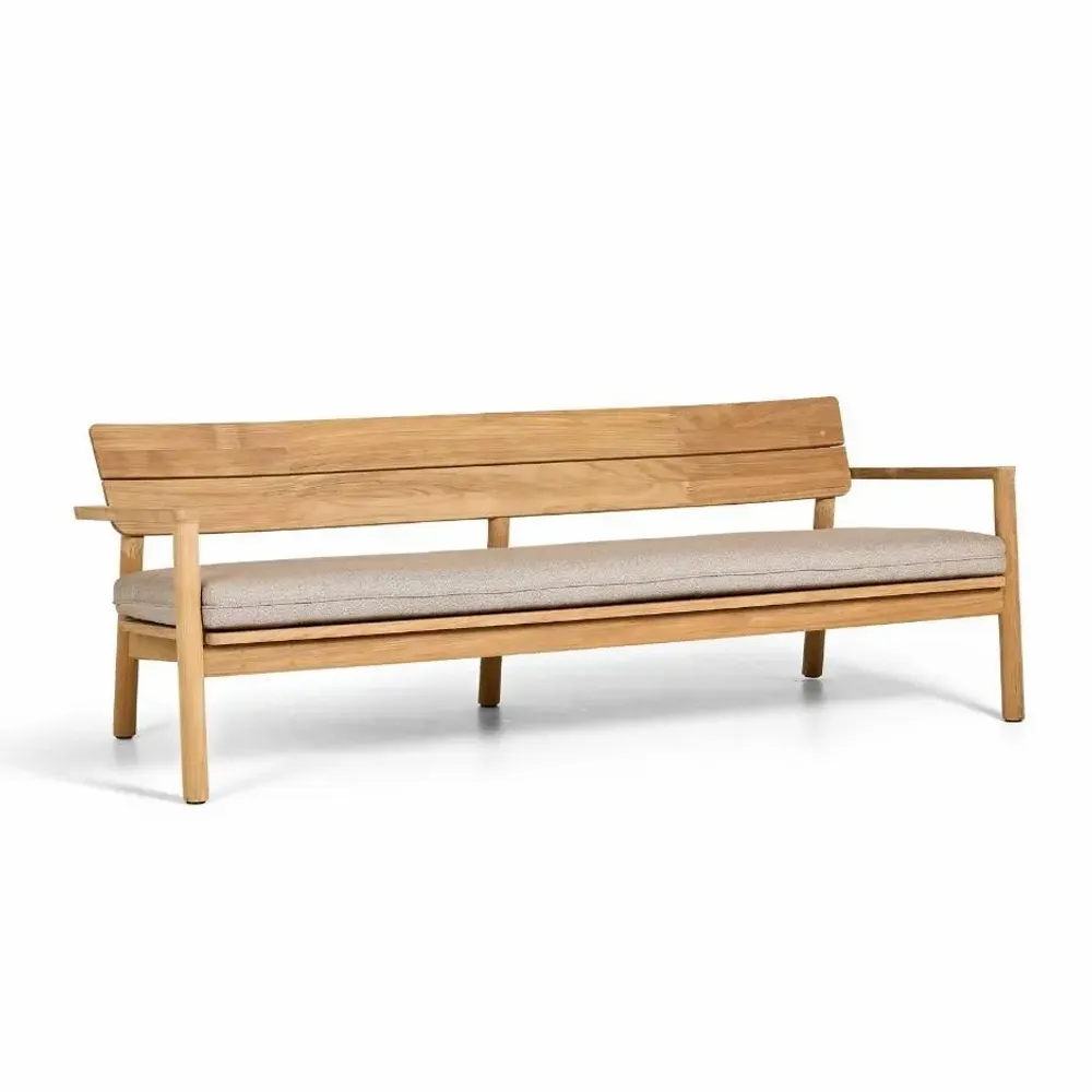 Canapés de jardin - Lynn teak Sofa 3Seat - JATI KEBON