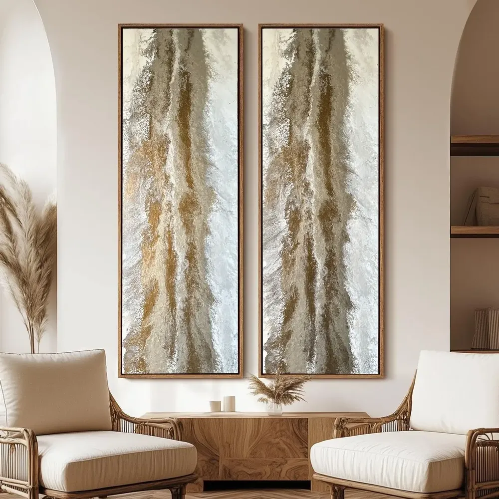 Tableaux - Nomad’s Reverie diptyque - TURIK&ART (KSENIIA TURIK)