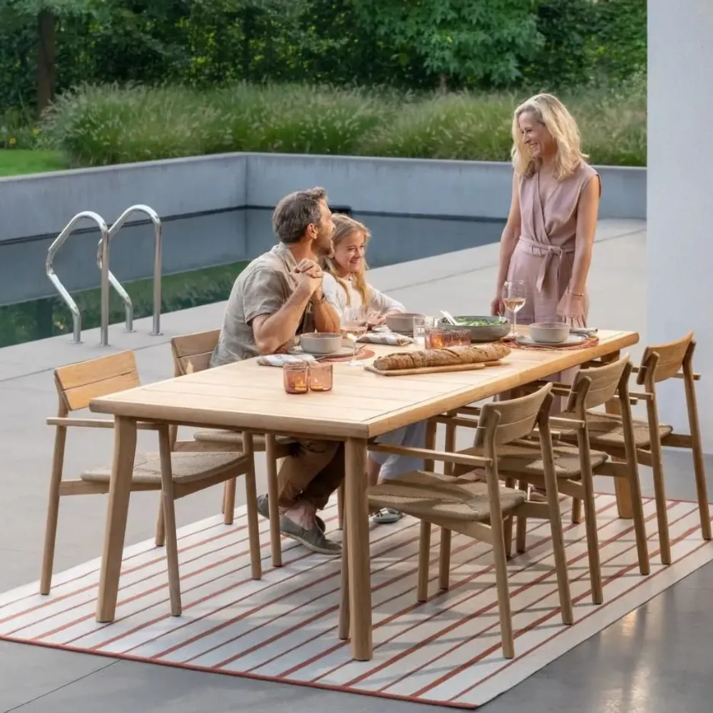 Tables de jardin - Lynn Dining table - JATI KEBON