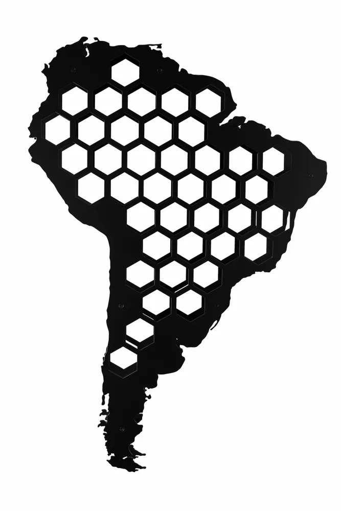Services - South America-Shaped Wine Rack – Holds 40 Bottles - INCREDIBLE DESIGNS