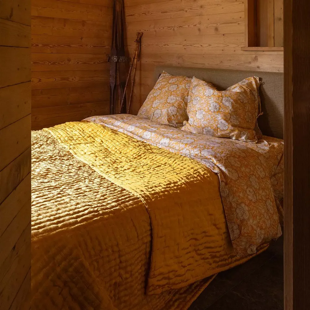 Plaids - Quilt Ritournelle - LE MONDE SAUVAGE BEATRICE LAVAL