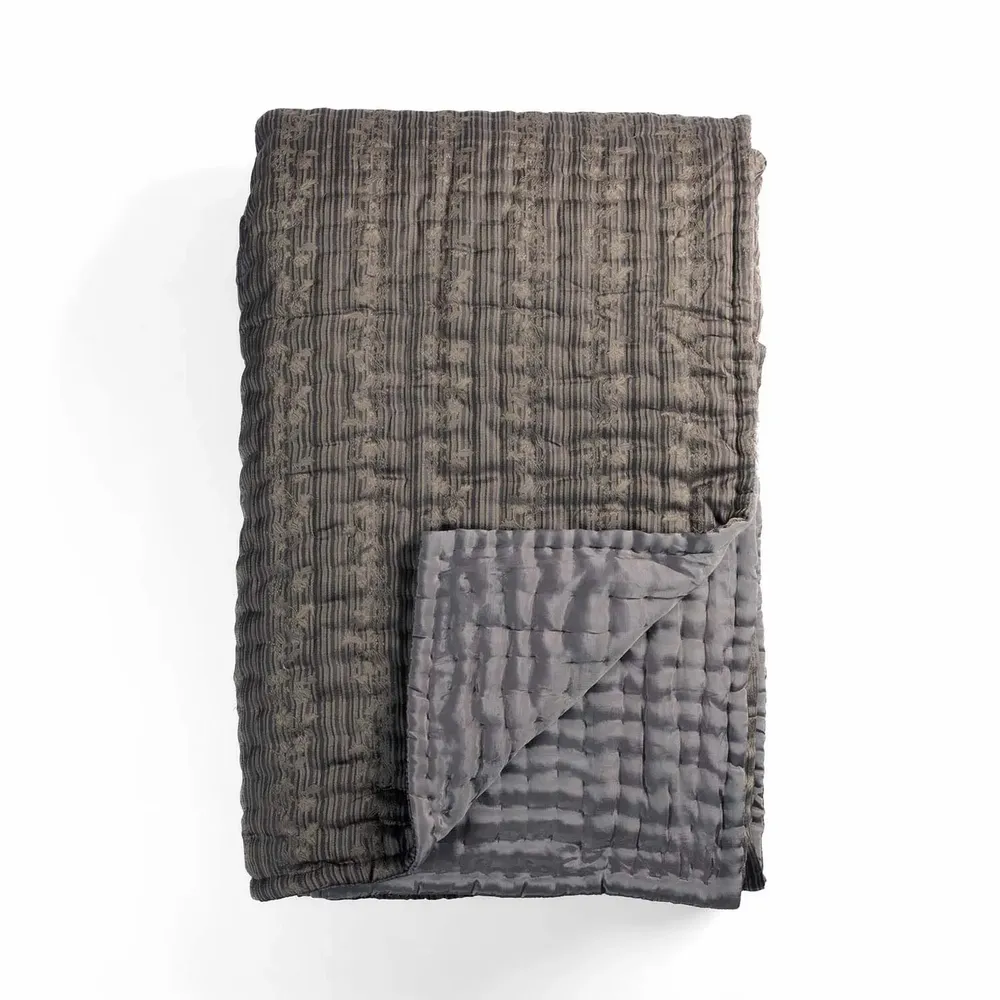 Plaids - Quilt Ritournelle - LE MONDE SAUVAGE BEATRICE LAVAL