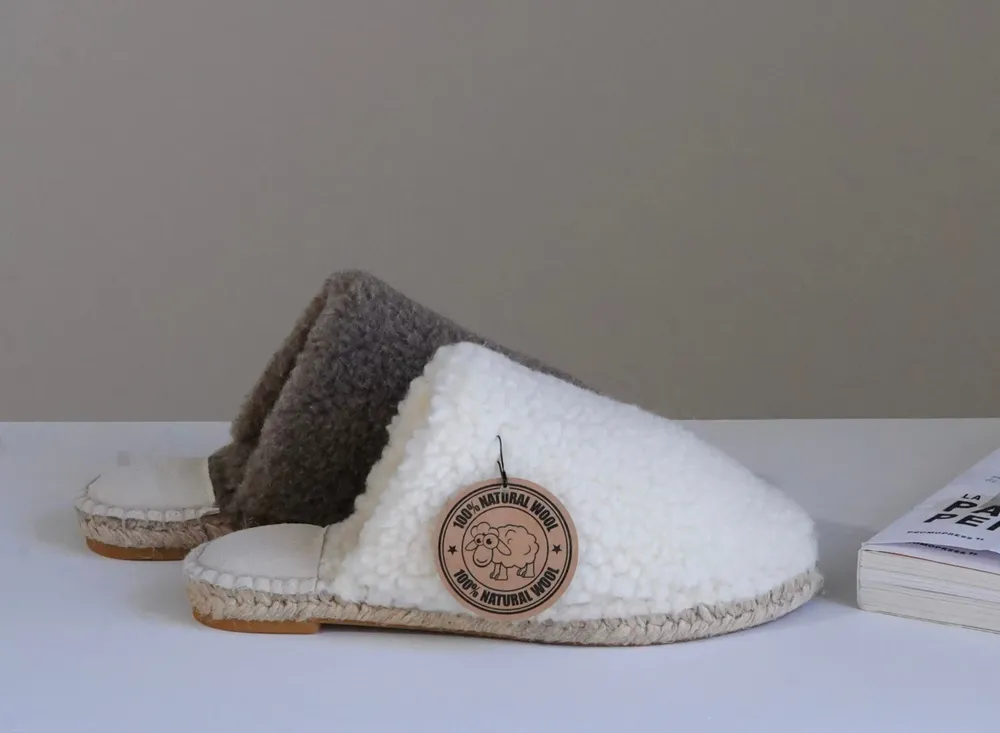 Chaussures - Chaussons durables en laine & jute – Fabrication artisanale - ATELIER COSTÀ