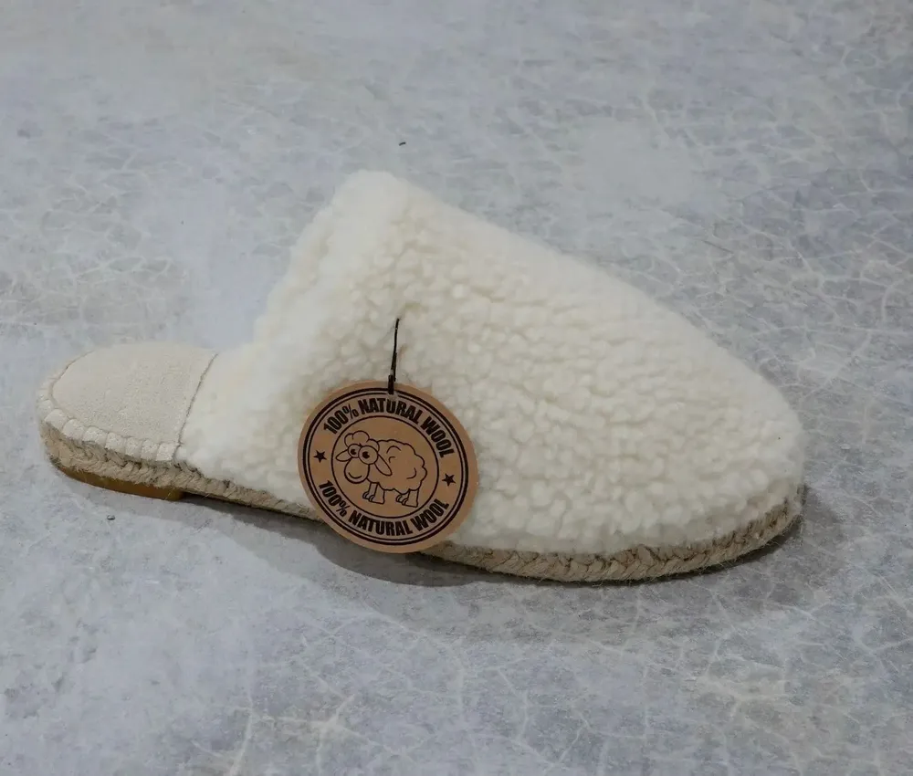 Chaussures - Chaussons durables en laine & jute – Fabrication artisanale - ATELIER COSTÀ