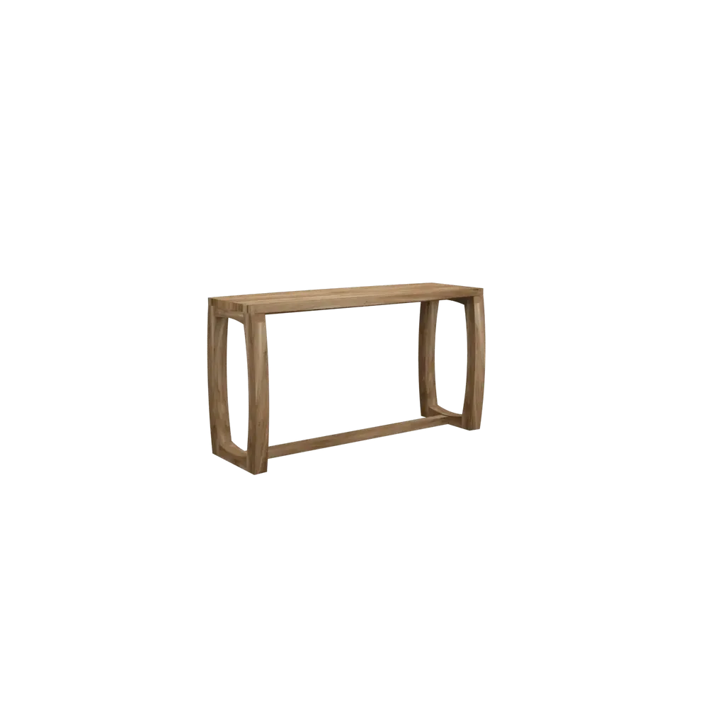 Other tables - Fred oval bar table natural teak outdoor - SEMPRE IN & OUTDOOR LIVING BV