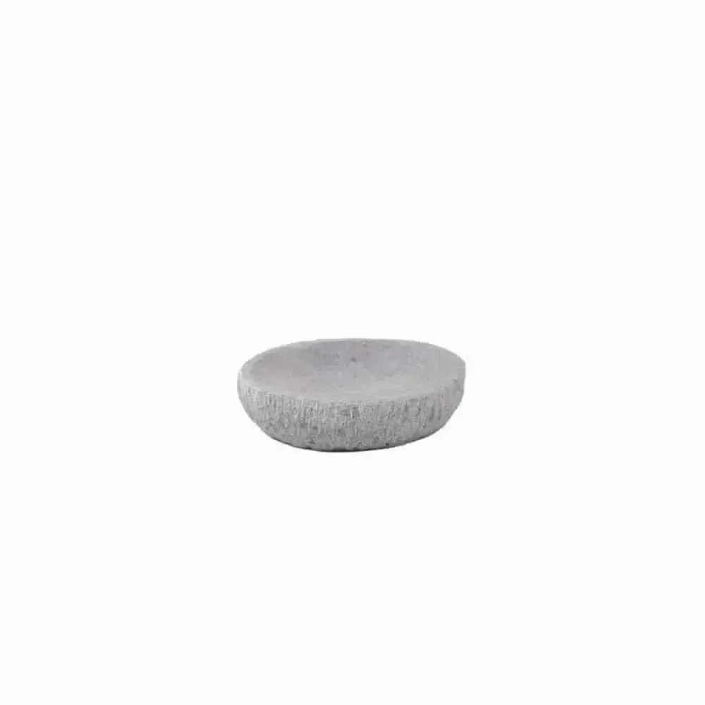 Soap dishes - Suds soap holder round riverstone - SEMPRE IN & OUTDOOR LIVING BV
