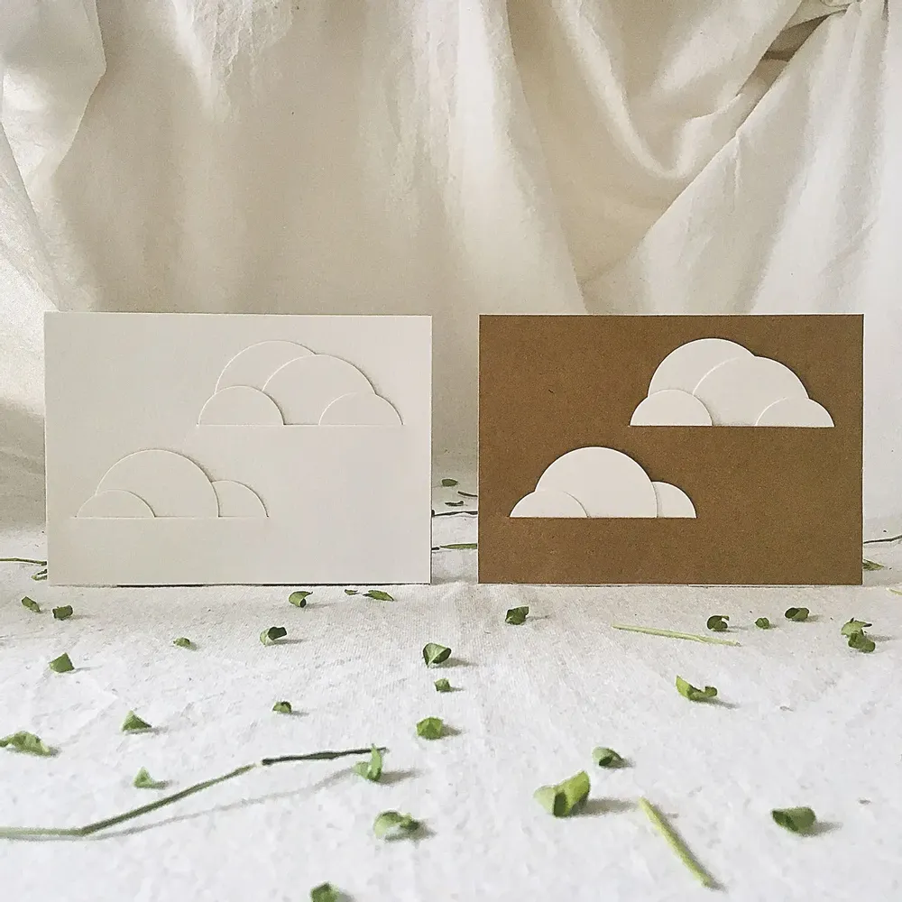 Gifts - NUAGE OISO® Object Card - White - OISO